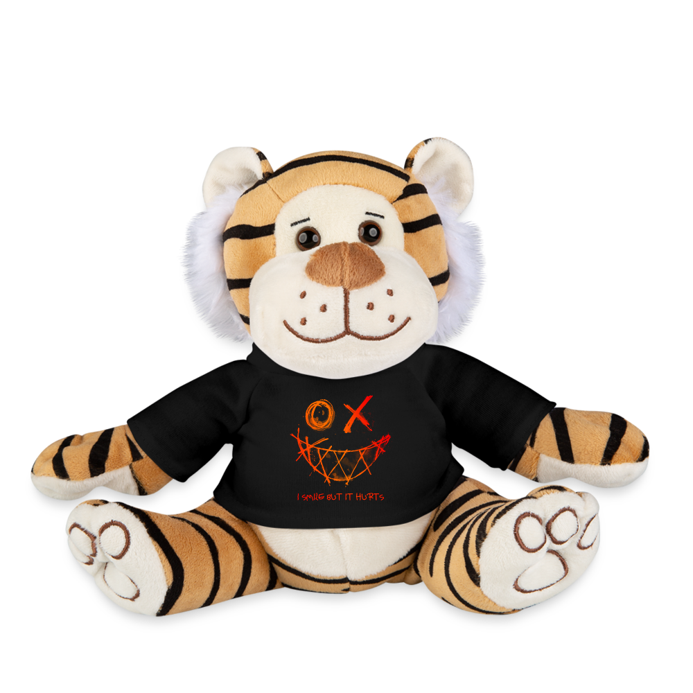 Plush Tiger - black